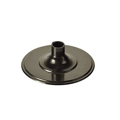 Afbeelding van PAPSTAR 12181 50 stuks basis voor steelglazen, diameter 6,55 cm, hoogte 5,2 zwart
