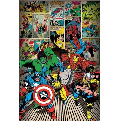 Afbeelding van Marvel Here Come The Heroes Maxi Poster