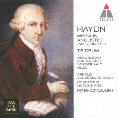 Afbeelding van Haydn: Missa in Augustiis, Te Deum / Harnoncourt