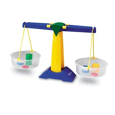Afbeelding van Learning Resources Jr plateauweegschaal, 34,8 x 12,7 11 cm
