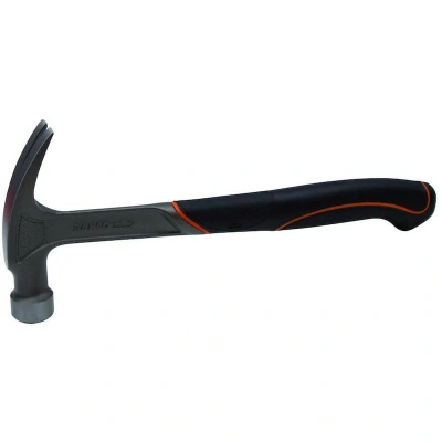 Afbeelding van BAHCO 529S 16 XL klauwhamer ERGO met rechte klauw en rubber greep, handgreep, 450 g, 16oz