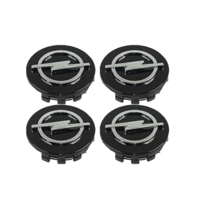Afbeelding van OUXVSLJA Lot de 4 cache moyeux voiture pour Opel Insignia 2017 2023 Étanche et antirouille 60 mm Noir