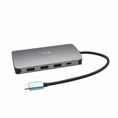 Image de i Tec USB C Metal Nano Dock HDMI/VGA with LAN + Power Delivery 100 W Station d&#039;accueil / Thunderbolt 3 VGA, HDMI 1GbE