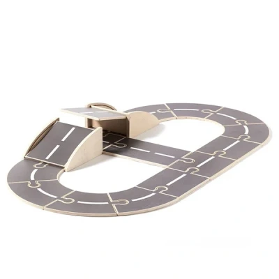 Afbeelding van Houten Autobaan Aiden Kids Concept