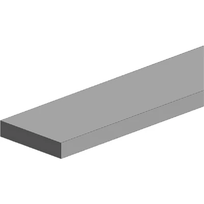 Afbeelding van Polystereen Rechthoekigprofiel (l x b h) 350 1 mm 10 stuk(s)