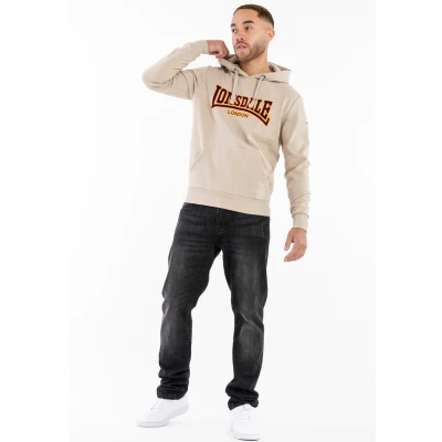 Afbeelding van Lonsdale Classic Hoodie, Heren, Maat: XXL, Sand