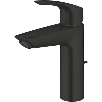 Afbeelding van GROHE Eurosmart Wastafelmengkraan M size met trekwaste matte black