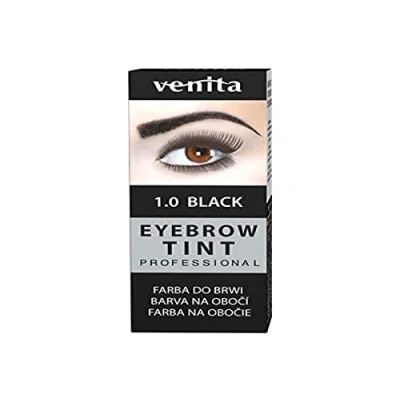 Afbeelding van Venita Professional Eyebrow Tint Powder Paint 1.0 Black