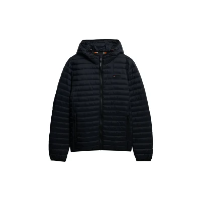 Afbeelding van Superdry Hooded FUJI LITE Winterjas, Heren, Maat: XXL, Eclipse navy