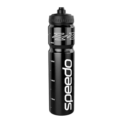 Afbeelding van Speedo Water Bottle 1L Black/White 1ltr.