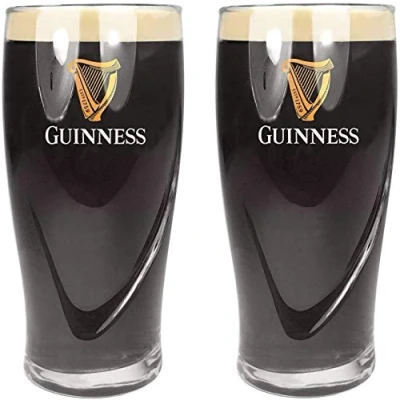 Afbeelding van SP Guinness pintglazen, 568 ml, met CE markering, 2 stuks