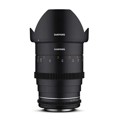 Afbeelding van Samyang MF 35 mm T1,5 VDSLR MK2 Nikon F groothoeklens voor Mount, vaste brandpuntsafstand mm, tandkrans Follow Focus volledig formaat en APS C, 8K resolutie