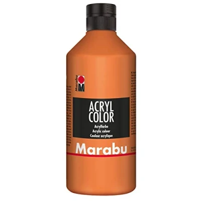 Image de Marabu Peinture acrylique Acryl Color, 500 ml, orange 013