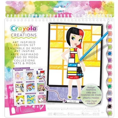 Afbeelding van Crayola Creations Kleurboek Kunst En Mode Voor Kinderen