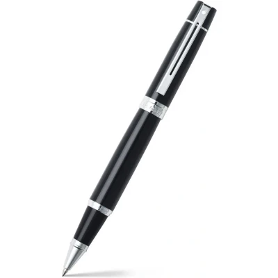 Afbeelding van Sheaffer rollerball 300/E9312 glossy black chrome plated SF E1931251