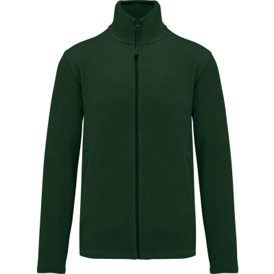 Afbeelding van Kariban Microfleece met rits heren K911 Forest Green