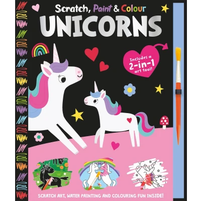 Afbeelding van Scratch, Paint &amp; Colour Unicorns