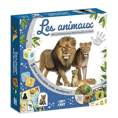 Afbeelding van MES PREMIERS JEUX BEBE TOUCHE A TOUT LES ANIMAUX