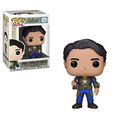 Afbeelding van Funko 33974, Pop Fallout Man Vault Dweller vinyl figuur, een maat, meerkleuren.