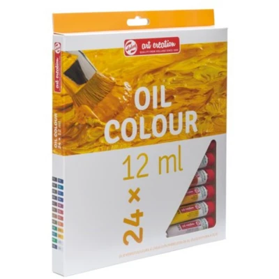 Afbeelding van Talens Art Creation Olieverf Tube Van 12 Ml, Set 24 Tubes In Geassorteerde Kleuren
