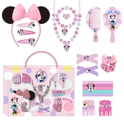 Afbeelding van Toilettas voor Kinderen Minnie Mouse Roze Multi compositie
