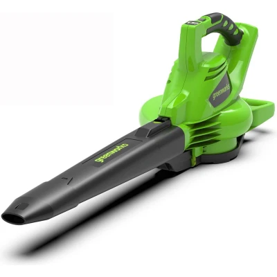 Afbeelding van Greenworks 2 X 24V Bladblazer / Zuiger Borstelloos 48 V Accu Aandrijving 104 dB(A) 2,8 kg Nauwkeurig Geschikt voor kleine tuinen