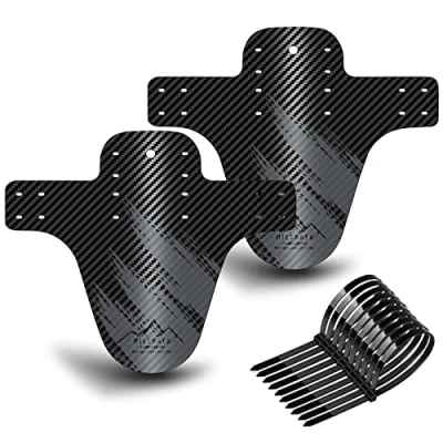Afbeelding van NICEDACK Spatborden voor mountainbike, spatbescherming, en achter, compatibel met fietsaccessoires, MTB, Mud Guard Fit 20, 26, 27, 27,5 inch, 29 inch Fat Bike