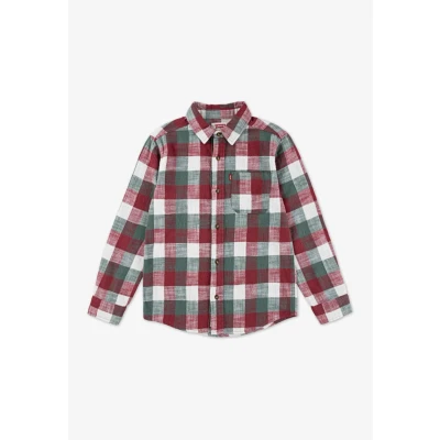 Afbeelding van Levi&#039;s Overhemd voor kinderen, Maat: 164, Red pear