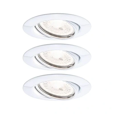 Afbeelding van Paulmann 93426 Inbouwlamp Set van 3 stuks Wit