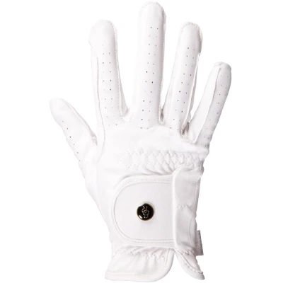 Afbeelding van BR Rijhandschoen All Weather Pro Leather Feel Wit 7,5