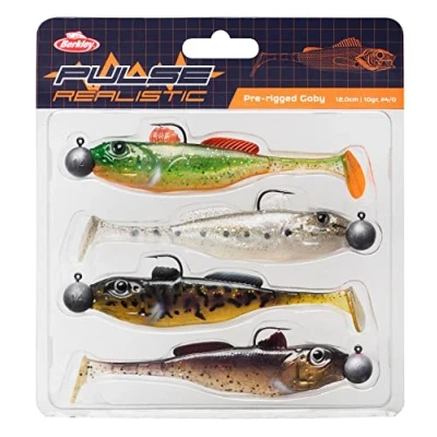 Afbeelding van Berkley Pulse Prerigged Realistic Goby 7cm (4 stuks) Shad