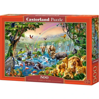 Afbeelding van Castorland Legpuzzel Jungle River 500 Stukjes