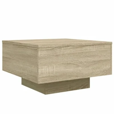 Image de vidaXL Table basse chêne sonoma 55x55x31 cm bois d&#039;ingénierie836569