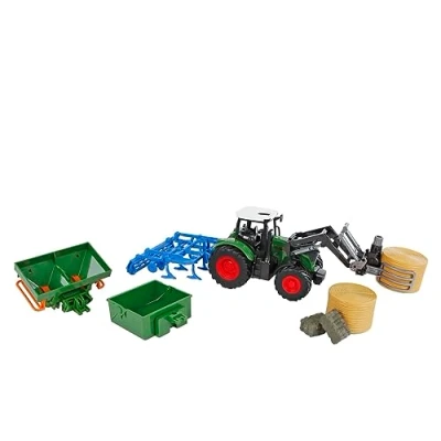Afbeelding van Kids Globe Tractor met Accesoires, 30cm