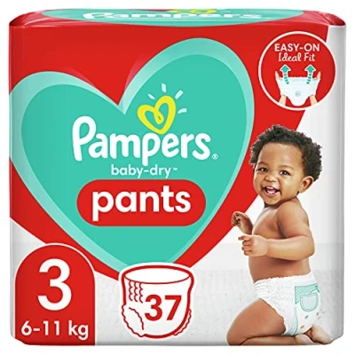 Afbeelding van Pampers Baby Dry Pants Maat 3 37 Luierbroekjes