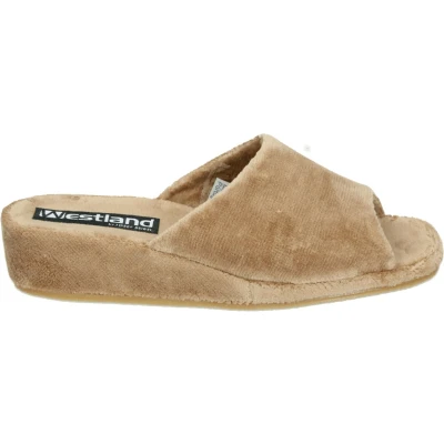 Afbeelding van Westland by Josef Seibel Marseille Muiltjes, Dames, Maat: 40.5, Champagner Textiel
