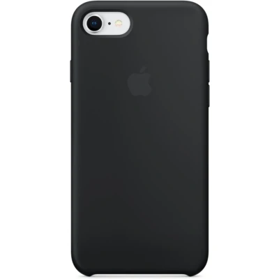 Afbeelding van Apple origineel silicone case iPhone 7 / 8 SE 2020 zwart MQGK2ZM/A