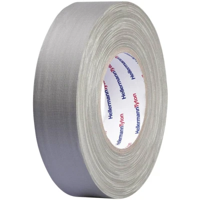 Afbeelding van HellermannTyton HTAPE Tex GY 19X10 712 00206 Textieltape HelaTape Grijs (l x b) 10 m 19 mm 1 stuk(s)