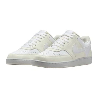 Image de NIKE W Court Vision Lo Nn Chaussures basses pour femme, Blanc (Softpearlwhite), 39 EU