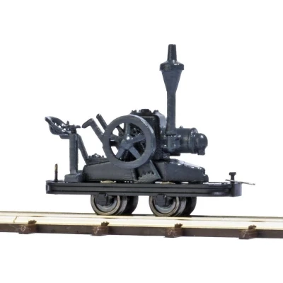 Afbeelding van Busch Feldbahn 12250 H0f werkspoor motorwagen Lanz dummycamera