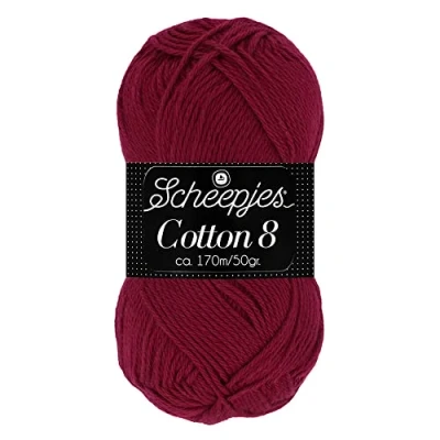 Afbeelding van Scheepjes Cotton 8 50g 717 Rood