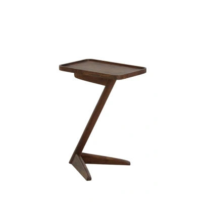 Afbeelding van Light &amp; Living Bijzettafel QIANO 45x42x63cm Bruin