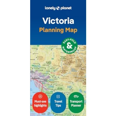 Afbeelding van Map Lonely Planet Victoria Planning