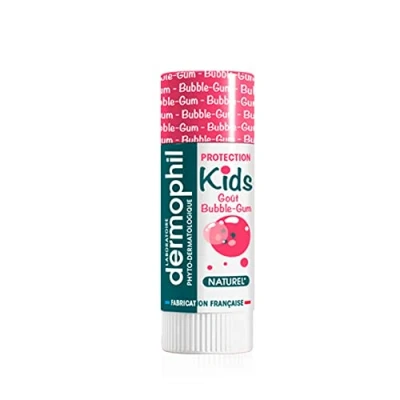 Afbeelding van Dermophil Indian Kids Lippenbescherming 4 g Bubble Gum