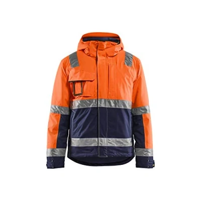 Afbeelding van Blaklader Winterjas High Vis 4870 1987 Oranje/Marineblauw 5XL