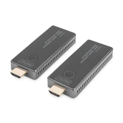 Afbeelding van Digitus DS 55323 Draadloze HDMI set 30 m 3840 x 2160 Pixel Geïntegreerde LED weergave, Mobiele variant