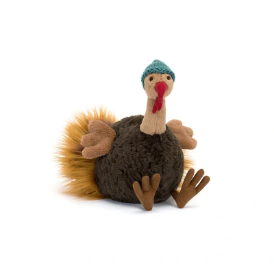Afbeelding van Jellycat knuffelkalkoen theo 26 cm