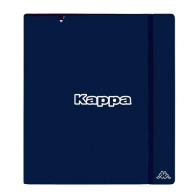 Afbeelding van Ringmap Kappa Rain Marineblauw 27 X 32 4 cm