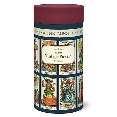 Afbeelding van Cavallini, Tarot Cavallini Vintage Puzzel 1000 stukjes