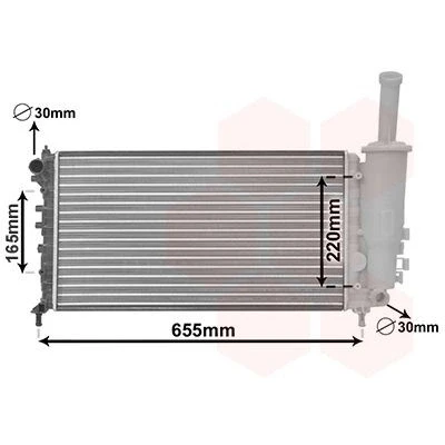 Afbeelding van Van Wezel Radiateur 17002999